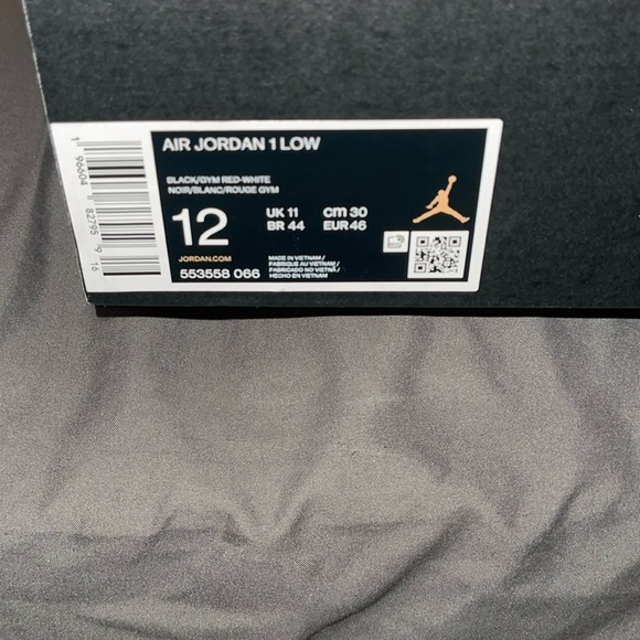 Air Jordan 1 Low Bred Size 12 - Picture 6 of 6